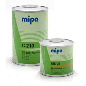 Лак MIPA(Мипа) С210 акриловый MS 1л + 0,5л